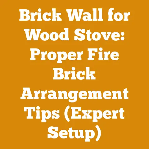Brick Wall for Wood Stove: Proper Fire Brick Arrangement Tips (Expert Setup)