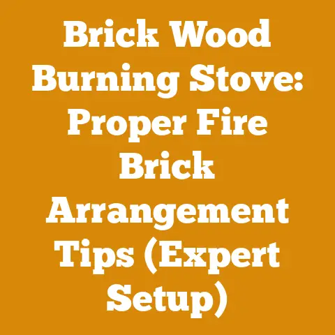 Brick Wood Burning Stove: Proper Fire Brick Arrangement Tips (Expert Setup)