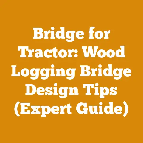 Bridge for Tractor: Wood Logging Bridge Design Tips (Expert Guide)