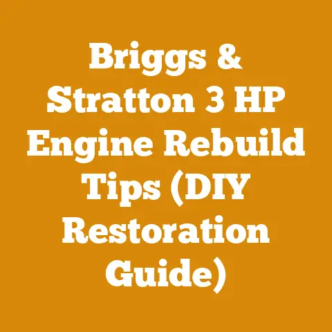 Briggs & Stratton 3 HP Engine Rebuild Tips (DIY Restoration Guide)
