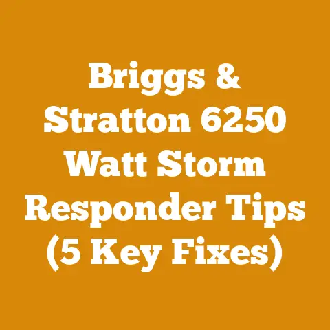 Briggs & Stratton 6250 Watt Storm Responder Tips (5 Key Fixes)