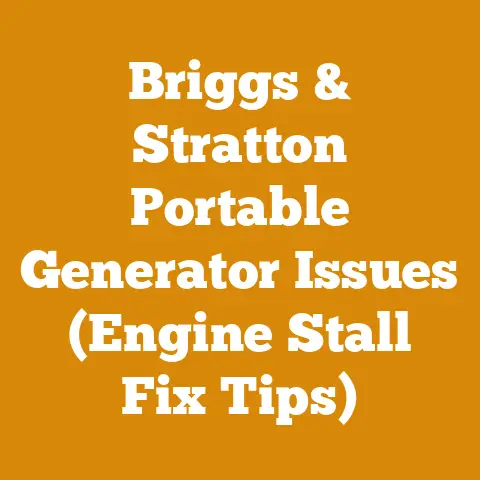 Briggs & Stratton Portable Generator Issues (Engine Stall Fix Tips)