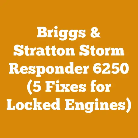 Briggs & Stratton Storm Responder 6250 (5 Fixes for Locked Engines)