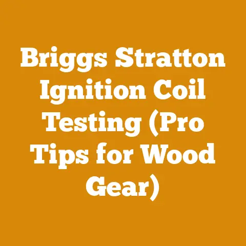 Briggs Stratton Ignition Coil Testing (Pro Tips for Wood Gear)