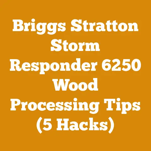Briggs Stratton Storm Responder 6250 Wood Processing Tips (5 Hacks)