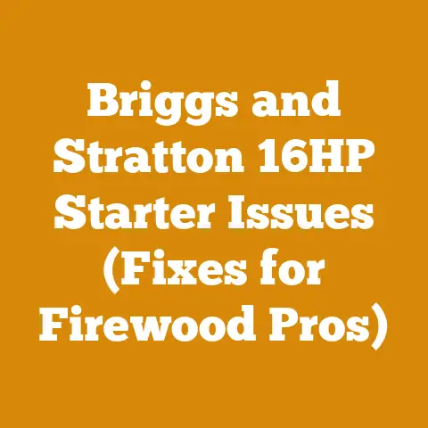Briggs and Stratton 16HP Starter Issues (Fixes for Firewood Pros)