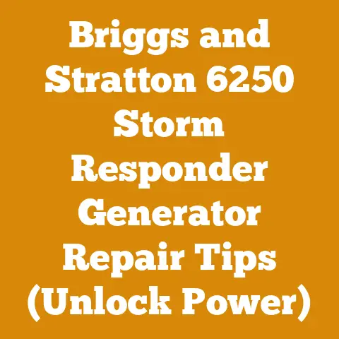 Briggs and Stratton 6250 Storm Responder Generator Repair Tips (Unlock Power)