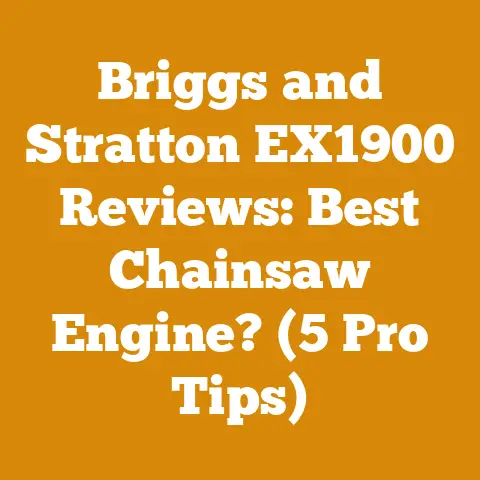 Briggs and Stratton EX1900 Reviews: Best Chainsaw Engine? (5 Pro Tips)