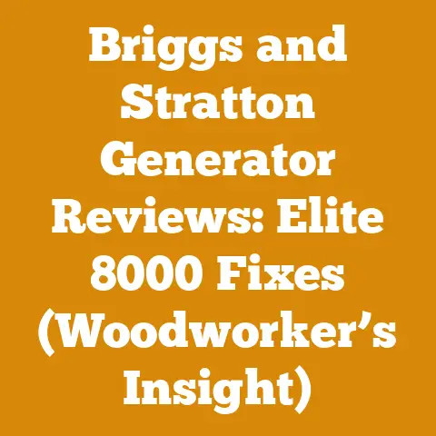Briggs and Stratton Generator Reviews: Elite 8000 Fixes (Woodworker’s Insight)