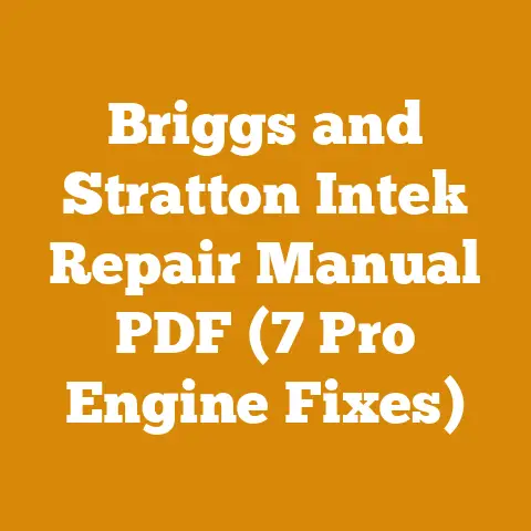 Briggs and Stratton Intek Repair Manual PDF (7 Pro Engine Fixes)