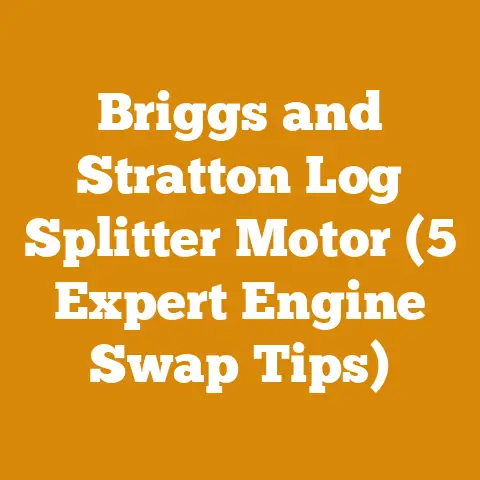 Briggs and Stratton Log Splitter Motor (5 Expert Engine Swap Tips)