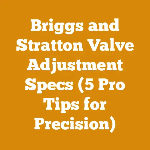Briggs and Stratton Valve Adjustment Specs (5 Pro Tips for Precision)