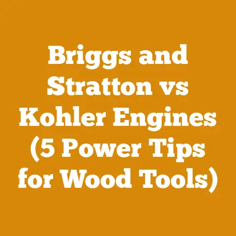 Briggs and Stratton vs Kohler Engines (5 Power Tips for Wood Tools)