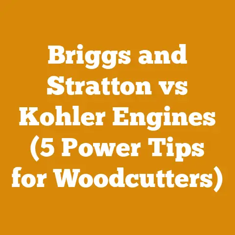 Briggs and Stratton vs Kohler Engines (5 Power Tips for Woodcutters)