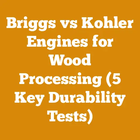 Briggs vs Kohler Engines for Wood Processing (5 Key Durability Tests)