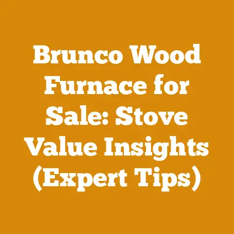 Brunco Wood Furnace for Sale: Stove Value Insights (Expert Tips)