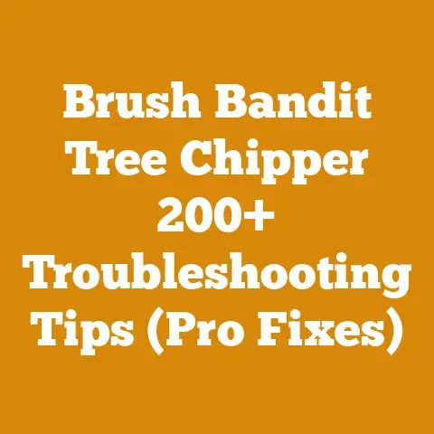 Brush Bandit Tree Chipper 200+ Troubleshooting Tips (Pro Fixes)