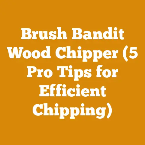 Brush Bandit Wood Chipper (5 Pro Tips for Efficient Chipping)
