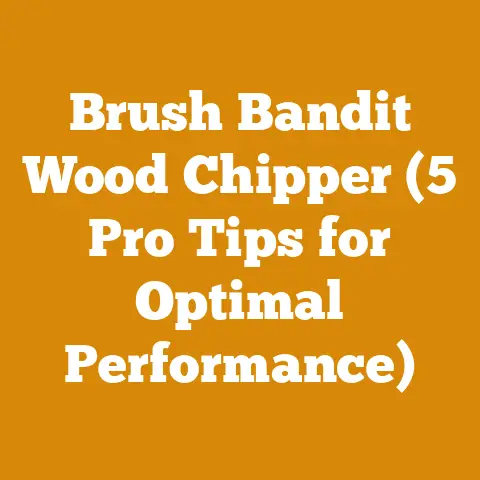 Brush Bandit Wood Chipper (5 Pro Tips for Optimal Performance)
