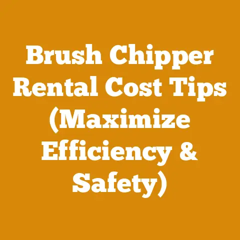 Brush Chipper Rental Cost Tips (Maximize Efficiency & Safety)