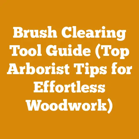 Brush Clearing Tool Guide (Top Arborist Tips for Effortless Woodwork)