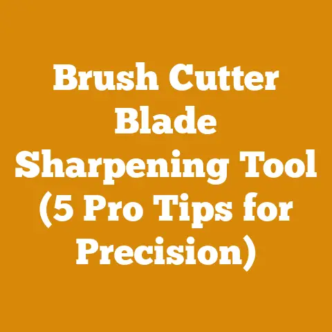 Brush Cutter Blade Sharpening Tool (5 Pro Tips for Precision)