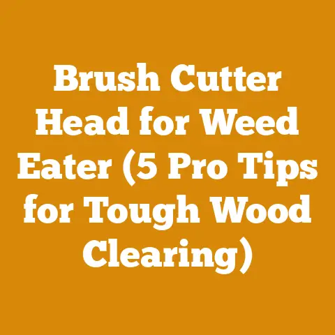Brush Cutter Head for Weed Eater (5 Pro Tips for Tough Wood Clearing)