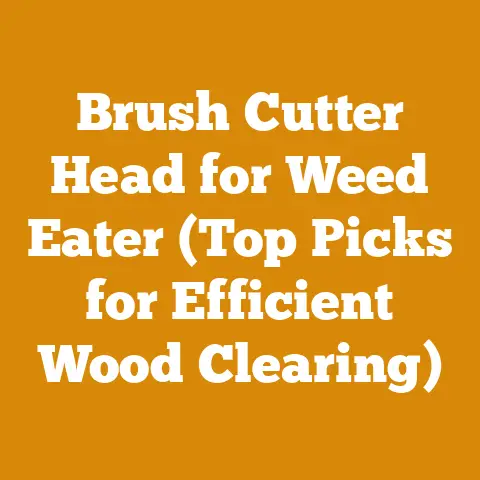 Brush Cutter Head for Weed Eater (Top Picks for Efficient Wood Clearing)