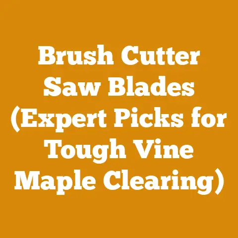 Brush Cutter Saw Blades (Expert Picks for Tough Vine Maple Clearing)