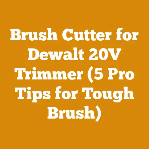 Brush Cutter for Dewalt 20V Trimmer (5 Pro Tips for Tough Brush)
