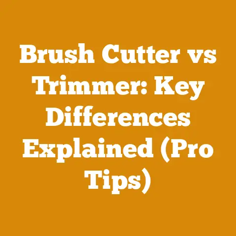 Brush Cutter vs Trimmer: Key Differences Explained (Pro Tips)