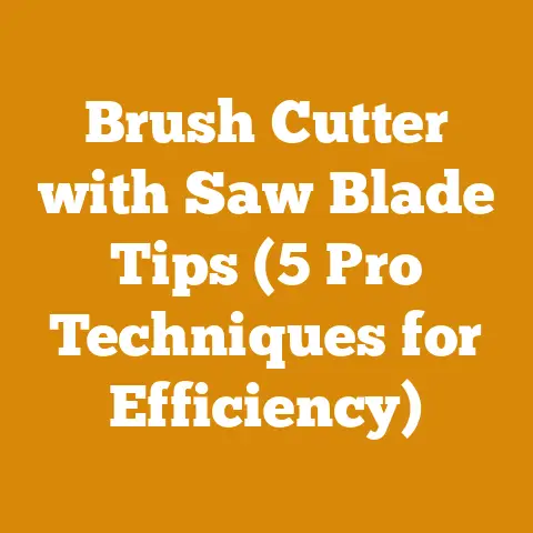 Brush Cutter with Saw Blade Tips (5 Pro Techniques for Efficiency)