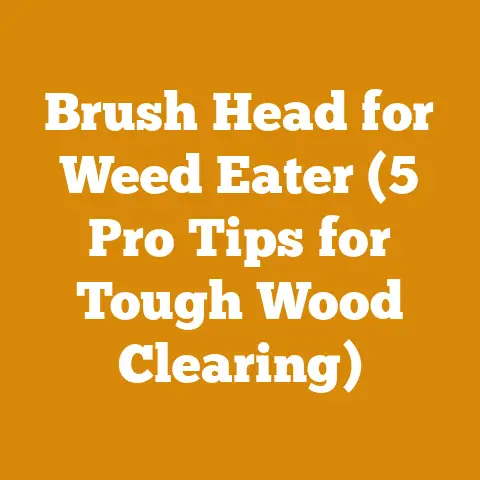 Brush Head for Weed Eater (5 Pro Tips for Tough Wood Clearing)