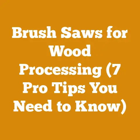 Brush Saws for Wood Processing (7 Pro Tips You Need to Know)