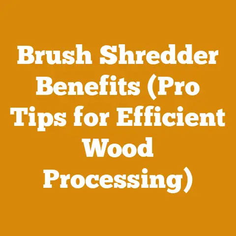 Brush Shredder Benefits (Pro Tips for Efficient Wood Processing)