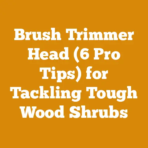 Brush Trimmer Head (6 Pro Tips) for Tackling Tough Wood Shrubs