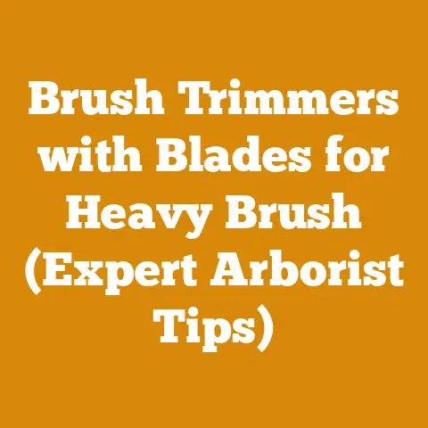 Brush Trimmers with Blades for Heavy Brush (Expert Arborist Tips)