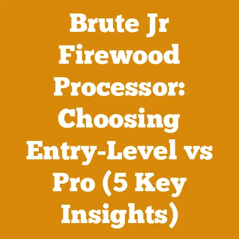 Brute Jr Firewood Processor: Choosing Entry-Level vs Pro (5 Key Insights)