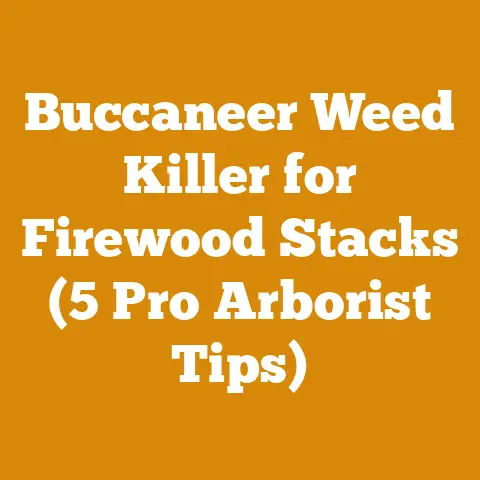 Buccaneer Weed Killer for Firewood Stacks (5 Pro Arborist Tips)