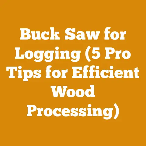 Buck Saw for Logging (5 Pro Tips for Efficient Wood Processing)
