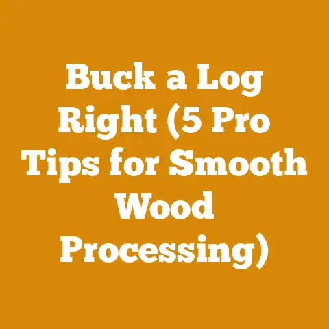 Buck a Log Right (5 Pro Tips for Smooth Wood Processing)