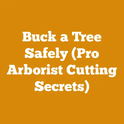 Buck a Tree Safely (Pro Arborist Cutting Secrets)