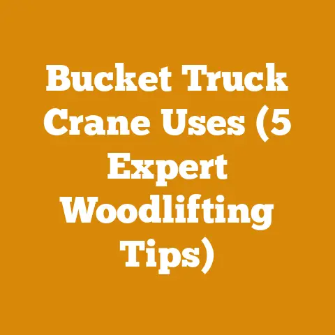 Bucket Truck Crane Uses (5 Expert Woodlifting Tips)