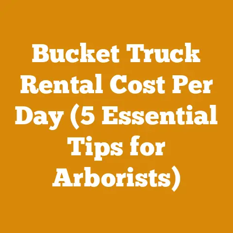 Bucket Truck Rental Cost Per Day (5 Essential Tips for Arborists)