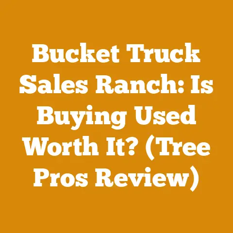 Bucket Truck Sales Ranch: Is Buying Used Worth It? (Tree Pros Review)