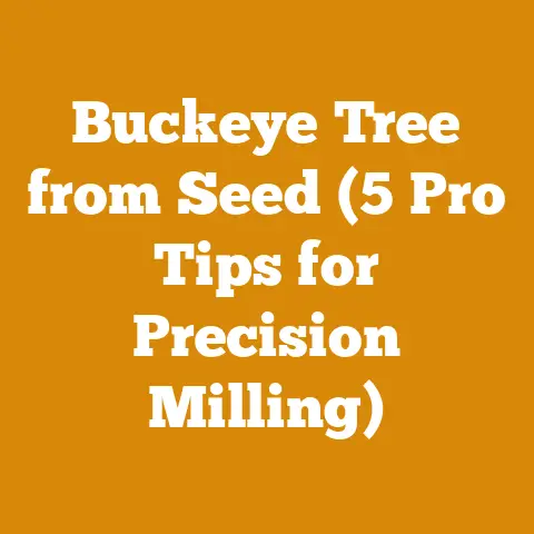 Buckeye Tree from Seed (5 Pro Tips for Precision Milling)