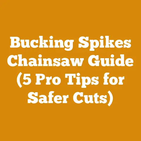 Bucking Spikes Chainsaw Guide (5 Pro Tips for Safer Cuts)
