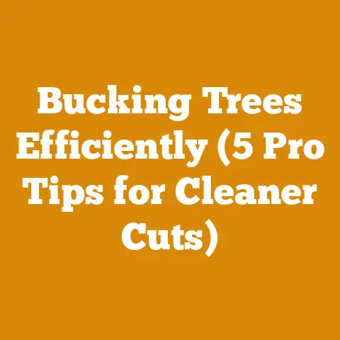 Bucking Trees Efficiently (5 Pro Tips for Cleaner Cuts)