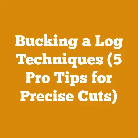 Bucking a Log Techniques (5 Pro Tips for Precise Cuts)