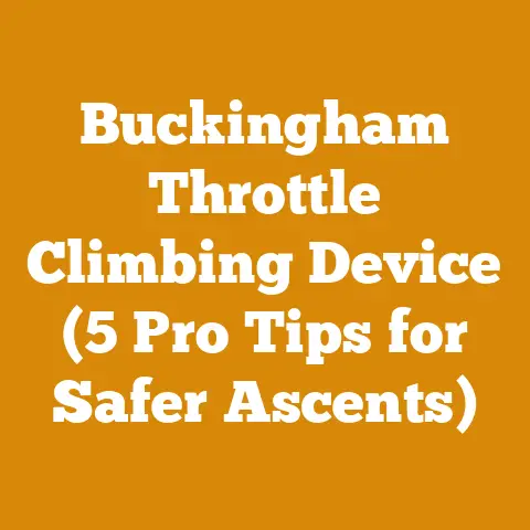 Buckingham Throttle Climbing Device (5 Pro Tips for Safer Ascents)